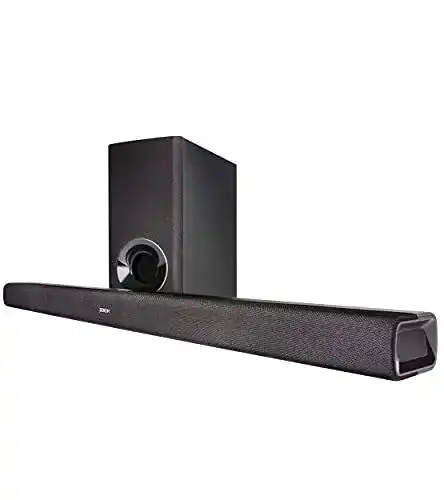 Denon DHTS-316BKE2 Bluetooth-Soundbar mit kabellosem Subwoofer