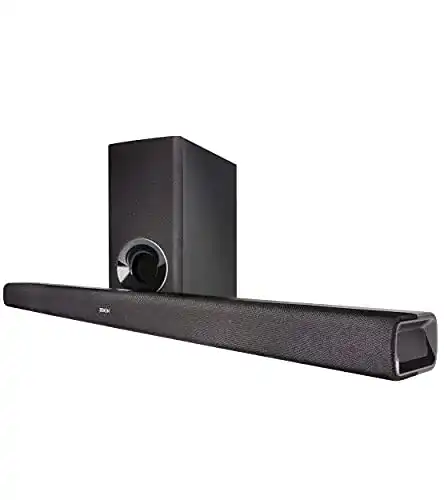 Denon DHTS-316BKE2 Bluetooth-Soundbar mit kabellosem Subwoofer