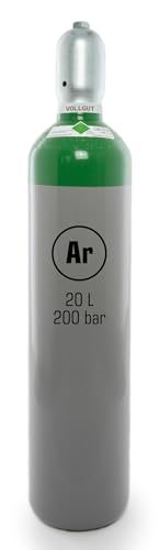 Argon-Gasflasche GPG Gase-Partner GmbH 20 Liter mit Argon 4.6