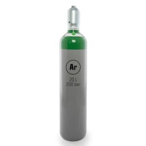 Argon-Gasflasche GPG Gase-Partner GmbH 20 Liter mit Argon 4.6