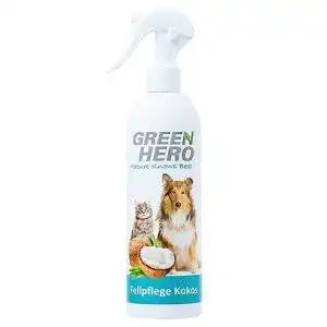 Entfilzungsspray für Katzen und Hunde – Green Hero Pflegespray mit Kokos 250ml