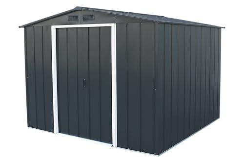 Geräteschuppen Duramax ECO 8 x 8 aus Metall (5,89 m²)