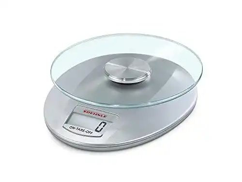 Soehnle Küchenwaage Roma mit 5 kg Tragkraft und 1 g Wiegegenauigkeit
