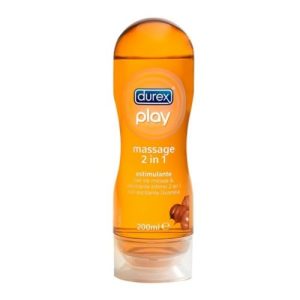 Durex Gleitgel Play 2-in-1 Massage Guarana – Wasserbasiertes Gleitmittel