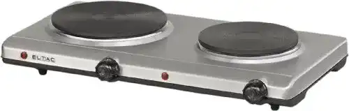 Doppelkochplatte Eltac DK 29 mit 2 Gussheizplatten