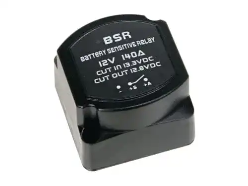 Vollautomatisches Batterietrennrelais 12V / 140 A mit aktiver Ladesteuerung