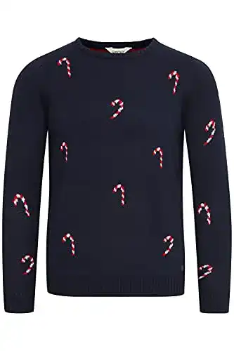 Weihnachtspullover für Damen von OXMO im Regular Fit
