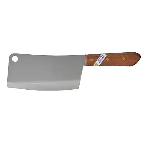 Kiwi Edelstahl Hackmesser 34,5 cm – Küchenmesser aus Thailand