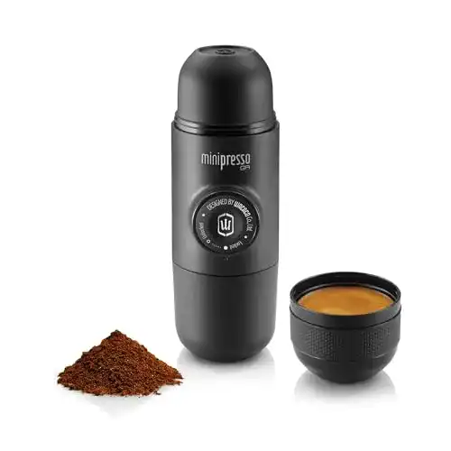 Tragbare Espressomaschine Wacaco Minipresso GR im Vergleich