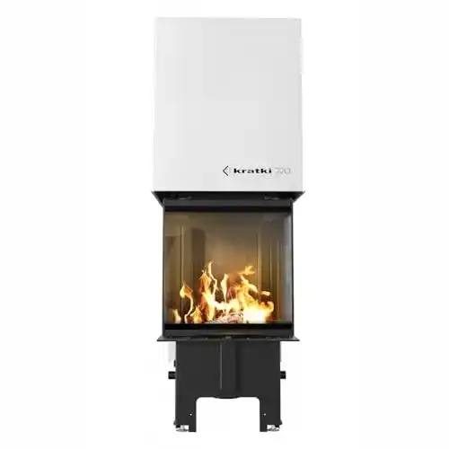 Kratki Guillotine-Kamin 3-Scheiben REGNOR/500/500 mit 7 kW Leistung