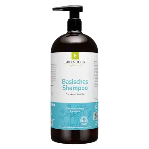 Kamille Shampoo Greendoor Bio Natur mit Eisenkraut und Kamille
