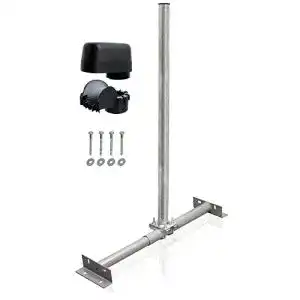 Dachsparrenhalter PremiumX für Satellitenschüssel mit 100 cm Mast