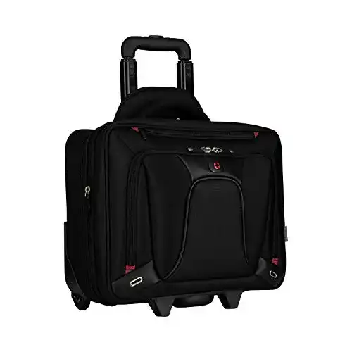 Wenger Transfer Aktenkoffer mit Rollen für Laptop und Dokumente