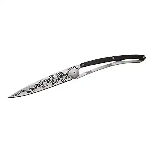 Deejo Taschenmesser Ocean 37g mit Rope-Gravur