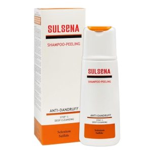 Peeling-Shampoo Sulsena Natürliches Anti-Schuppen Shampoo für Kopfhautpflege