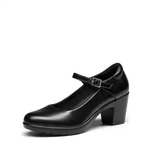 Pumps Dream Pairs Damen Mary Janes Chunky High Heel Schuhe