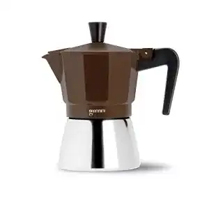 Giannini Espressokocher NINA Induktion für 6 Tassen aus Aluminium