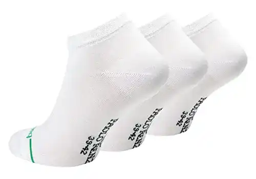 Bambussocken Paolo Renzo Unisex Sneaker Socken im 3er Set