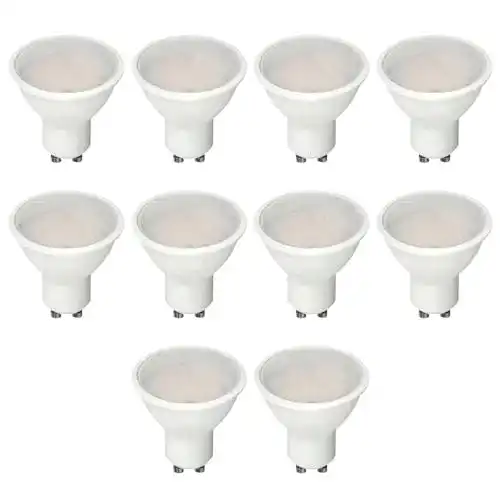 LED GU10 Warmweiß Set mit 10 nicht dimmbaren 10W Lampen