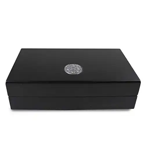 Reisehumidor Egoist Premium – Zigarren Humidor aus Holz für 5 Zigarren