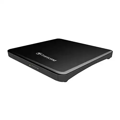 Externes DVD-Laufwerk von Transcend – Tragbar und ultraflach