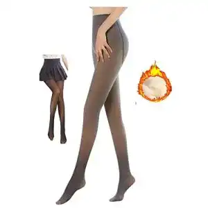 Damen Strumpfhose Clacce mit Plüschfleece für Komfort und Wärme