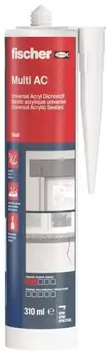 Maleracryl fischer Acryldichtstoff Multi AC, geruchsarm und elastisch