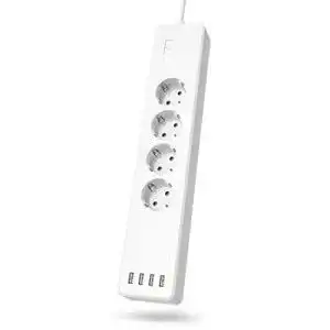 Smarte WLAN Steckdosenleiste Hama 4-fach mit USB und Überlastschutz