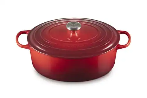 Le Creuset Signature Gusseisen-Bräter mit Deckel, Ø 33 cm