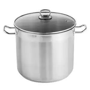 Suppentopf Haushalt International Universaltopf mit Glasdeckel 15L