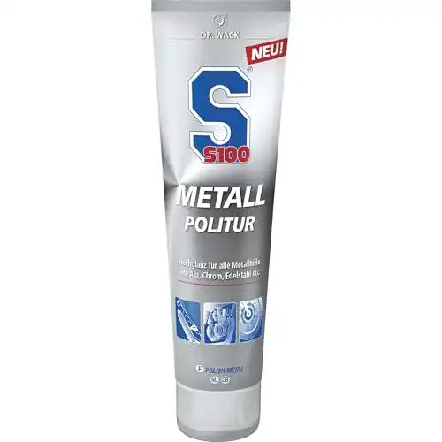 S100 Metallpolitur von Dr. Wack 100 ml für Metalloberflächen