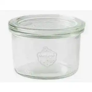 Marmeladenglas Weck 12 Einkochgläser 200ml Sturzform RR80