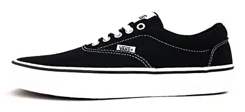 Vans Herren Doheny Sneaker in Schwarz (Canvas) Black/White