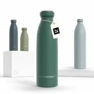 Fahrrad-Trinkflasche aus Edelstahl von LARS NYSØM – 500ml