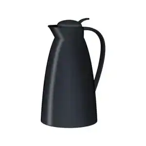 Alfi Isolierkanne ECO 1,0l in Schwarz mit Hartglaseinsatz