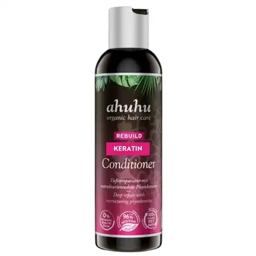 Ahuhu Rebuild Keratin Conditioner 200ml Silikonfreie Haarspülung für intensive Pflege
