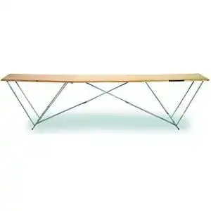 Tapeziertisch Color Expert, Holz-Metall, 295 x 58 x 70 cm