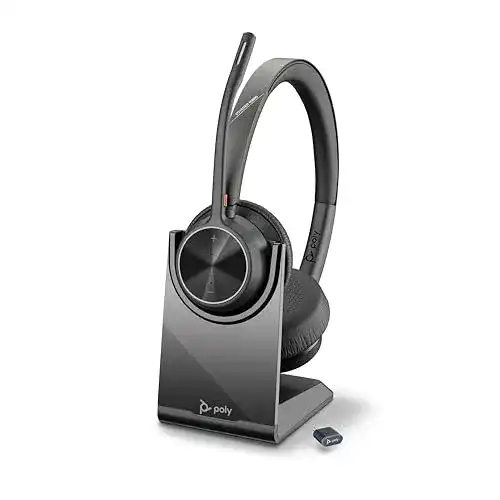 Plantronics Poly Voyager 4320 UC Headset Schnurloses Bluetooth-Headset