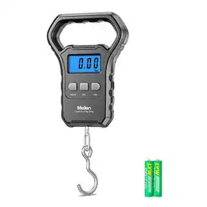 Fischwaage Meilen 110lb/50kg Digitale Hängewaage mit LCD-Display