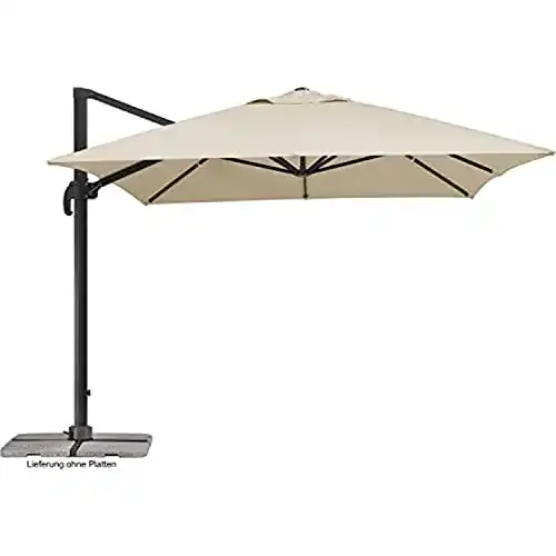 Schneider Ampelschirm Rhodos 400 x 300 cm mit Aluminiumgestell und Polyesterbespannung