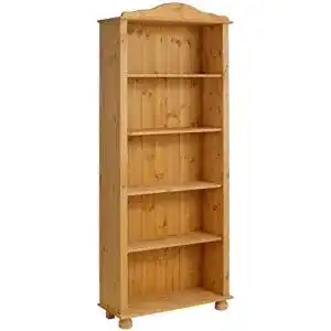 Holzregal Loft aus Kiefer Massivholz im Landhausstil mit 5 Fächern
