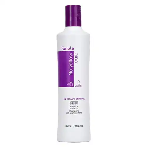 Fanola No Yellow Shampoo 350ml für blondes und graues Haar