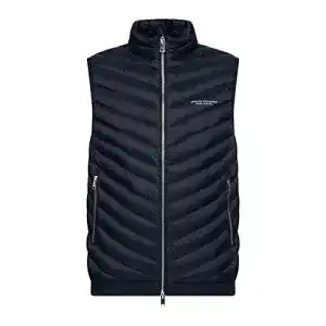Daunenweste für Herren von Armani Exchange in Marineblau/Grau
