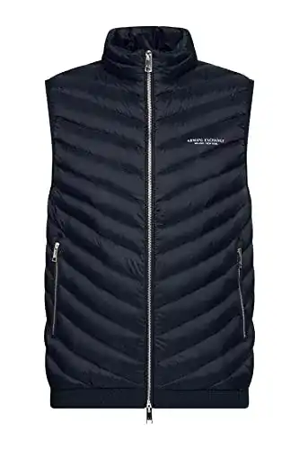 Daunenweste für Herren von Armani Exchange in Marineblau/Grau