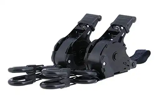Spanngurt Sandax Automatik mit Sicherungs-Haken – 2er Set