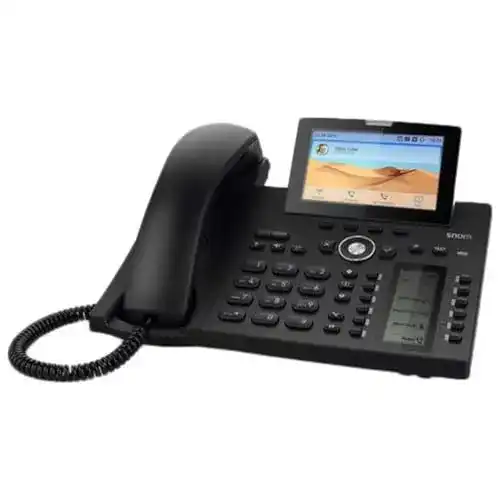 Snom D385 IP Telefon – SIP Tischtelefon mit SmartScreen und Bluetooth