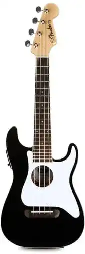 Fender Fullerton Strat Uke BK Konzert-Ukulele im Vergleich