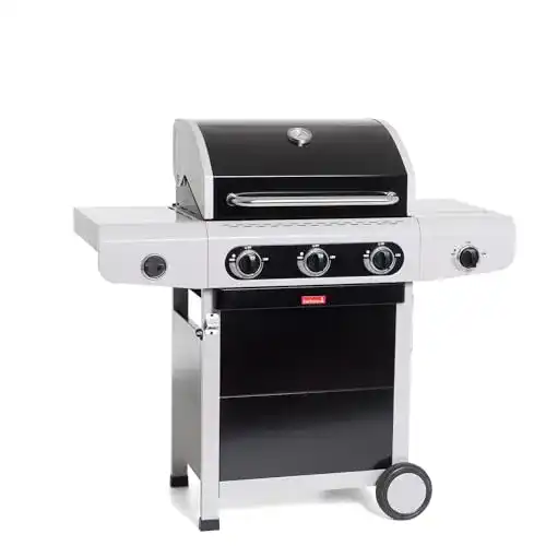 Barbecook Gasgrillwagen mit Deckel und Grillthermometer 12kW