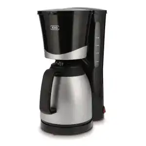 KHG Kaffeemaschine TKA-101SS aus Kunststoff und Metall