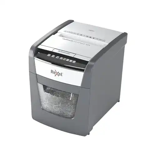 Rexel Optimum AutoFeed+ 50X Aktenvernichter für sichere Dokumentenvernichtung